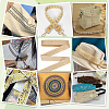 10 Yards Ethnic Style Embroidery Polyester Ribbons OCOR-WH0093-13-6