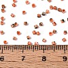 Spray Painted Picasso Cylinder Glass Seed Beads GLAA-T028-12A-03-4