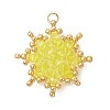 Glass Pendants PALLOY-MZ01202-02-1