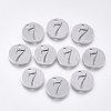 201 Stainless Steel Charms STAS-Q201-T087-7-2