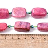 Natural Agate Beads Strands G-P605-A01-01-5