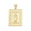 Brass Pendants KK-C162-013G-1