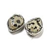 Natural Dalmatian Jasper Faceted Pendants G-M431-06P-05-2