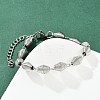304 Stainless Steel Chain Bracelets for Women Men BJEW-Z143-27P-1