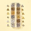 525Pcs 12 Style Brass & Alloy Spacer Beads DIY-FS0003-36-6