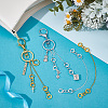 20Pcs 2 Colors Iron Clothing Curb Chains HJEW-NB00296-4