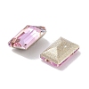 Glass Rhinestone Cabochons RGLA-G020-01B-D123-2