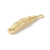 Brass Micro Pave Cubic Zirconia Pendants KK-P290-42G-2