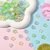 15g Transparent Acrylic Bead Caps TACR-YW0003-07E-5