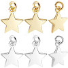 20Pcs 2 Colors Brass Pendants FIND-BBC0015-84-1