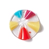 Transparent Resin Pendants LS-RESI-E029-03A-1