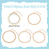 10Pcs Bohemian Style Alloy Chain Bracelets Kit for Women BJEW-UN0001-68G-3