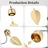 Brass Bell Pendants HJEW-WH20816-010G-A-5
