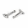 Tibetan Style Alloy Pendants TIBEP-N008-087-3