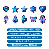 Glass Rhinestone Pendants YS-TAC0007-01A-5