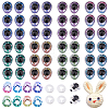 1 Bag Plastic Safety Craft Eye Sets DIY-FH0010-70C-1