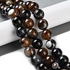 Natural Eye Agate Beads Strands G-NH0019-F01-01-2