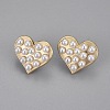Iron Hair Clip and Stud Earrings Jewelry Sets SJEW-E331-07-4