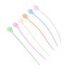 Luminous Silicone Cable Zip Ties AJEW-P104-01A-2