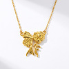 Brass Pendant Necklaces for Women WGA6662-02-1