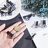 Olycraft 14Pcs Evil Eye Glass Car Air Vent Clips AJEW-OC0003-31-3