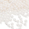 Frosted Plastic Imitation Pearl Beads KY-F022-4mm-01-1
