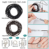 SUNNYCLUE DIY Cowhide Leather Cord Necklace Bracelet Making Kit DIY-SC0024-62-2