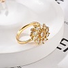 Rotatable Finger Rings for Women RJEW-B115-01G-03-3