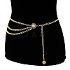Alloy Sunflower Tassel Sexy Body Chains WG3DFF9-01-2