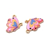 Alloy Enamel Pendants ENAM-D043-03G-03-2