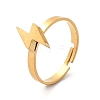 304 Stainless Steel Adjustable Rings for Women RJEW-F169-01G-04-4