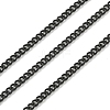 Ion Plating(IP) 304 Stainless Steel Curb Chains CHS-L001-59-0.5mm-B-1