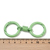 Alloy Spring Gate Clasps PALLOY-Q009-01G-3