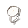 304 Stainless Steel Adjustable Ring Components STAS-B098-03D-P-1