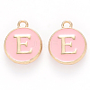 Golden Plated Alloy Enamel Charms LS-ENAM-S118-07E-1