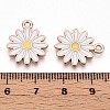 Alloy Enamel Pendants ENAM-T022-08B-3