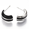 (Jewelry Parties Factory Sale)Alloy Enamel Stud Earring EJEW-N012-02P-4