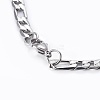 304 Stainless Steel Figaro Chains Jewelry Sets SJEW-E328-06-6
