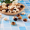 Craftdady 100Pcs 5 Style Pine Wood Beads WOOD-CD0001-17-11