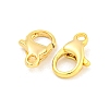 Brass Lobster Claw Clasps KK-K382-03B-G-2