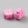 UV Plating Opaque Acrylic Beads SACR-CJC0003-02A-2