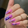 ABS Plastic Full Cover Press On False Nails DIY-CJC0006-16-7