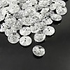 Acrylic Rhinestone Buttons X-BUTT-A013-48L-01-1