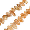 Heated Natural Citrine Beads Strands G-L657-F01-01-2