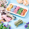 8 Bags 8 Colors 3-Ply Round Cotton Twisted Cord OCOR-TA0003-82A-6