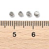 SHEGRACE Brass Textured Round Beads XGRPCU217-296P-3