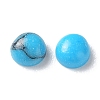 Synthetic Blue Turquoise Cabochons G-F528-31-2mm-2