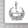 201 Stainless Steel Pendants STAS-S157-22P-3