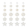 Natural Freshwater Shell Pendants SSHEL-KS0001-01-11