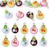 10Pcs Resin Pendants FIND-TA0008-34-2